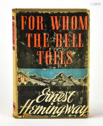 E Hemingway First Edition For Whom the Bell Tolls