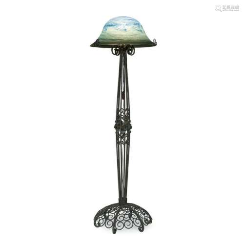 Daum (French, est. 1878), A Floor Lamp, France, circa