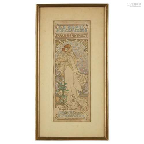 Alphonse Mucha, (Czech, 1860-1939), Sarah Bernhardt -