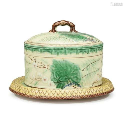 English School, A Majolica Stilton Cheese Stand Cover,