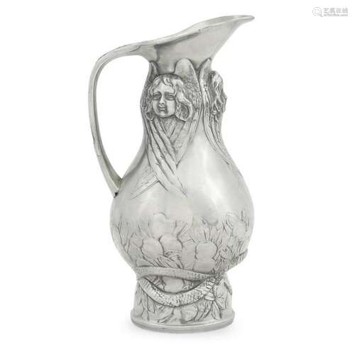 Kayserzinn (German, active 1862-1925), A Pewter