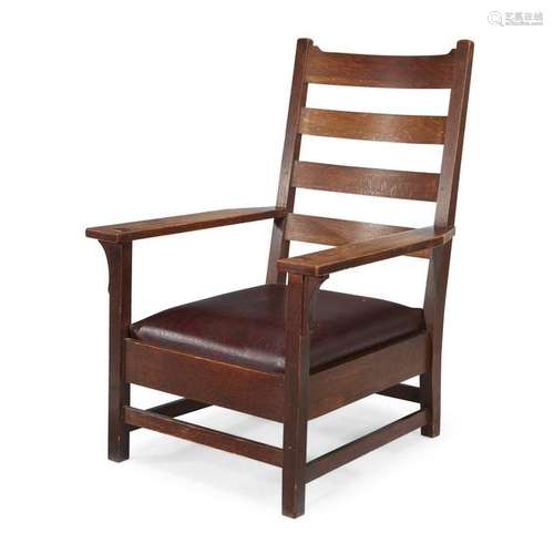 Gustav Stickley Company (American, est. 1898), Arm