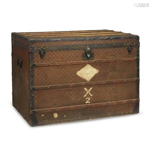 Louis Vuitton (French, est. 1854), A Steamer Trunk,