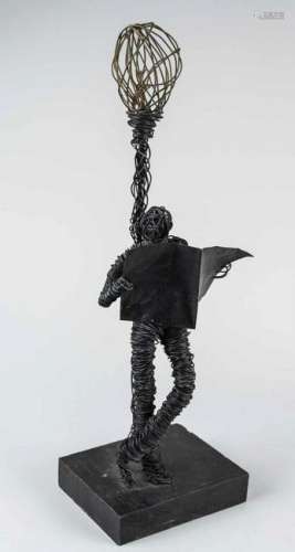 Wire Sculpture of a Man