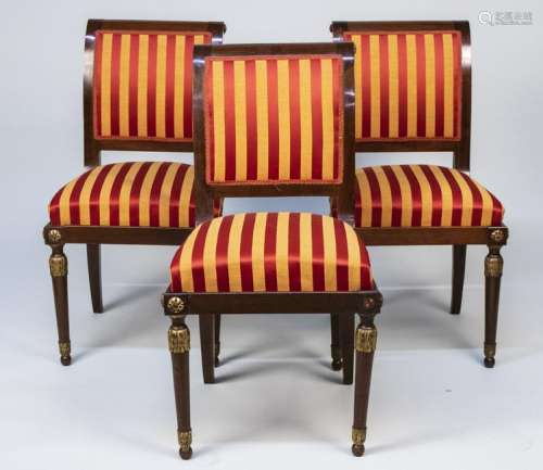 Set of Three Empire Style Side Chairs