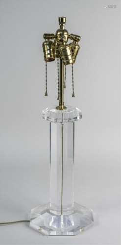 Karl Springer Lucite Table Lamp