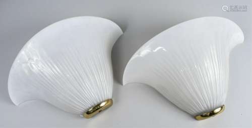 Pair of Floriform Sconces