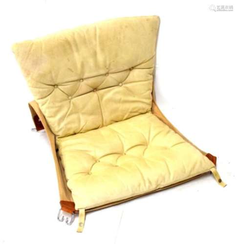 Modern Design - Falcon chair ivory hide slung chair cushion and canvas sling