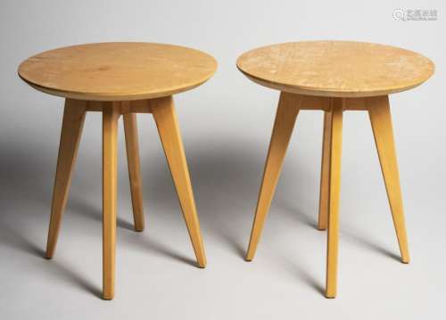 Pair of Jans Risom for Knoll Side Tables