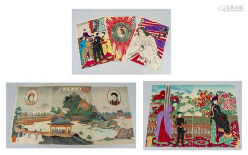 Group of Chinese Historical Prints