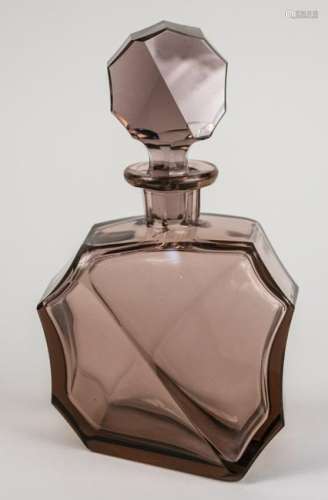 Czechoslovakian Glass Perfume Bottle