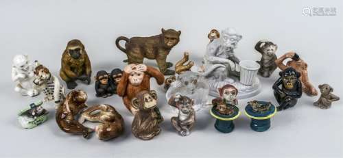 Group of Monkey Figures