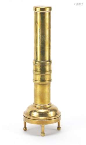 Military interest divers torch by Siebe Gorman & Co of London, 28cm high : For Further Condition