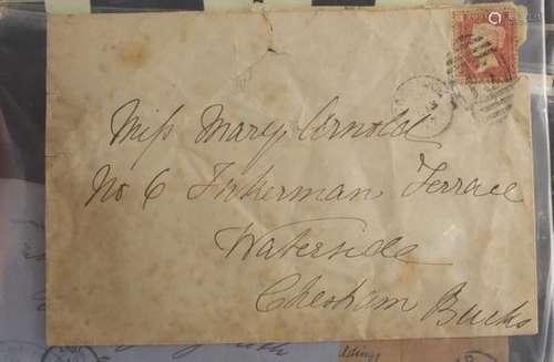 Victorian and later postal history, arranged in an album including penny reds : For Further