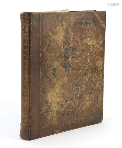 Culpeper's Complete Herbal, early 19th century leather bound hardback book, published by Thomas