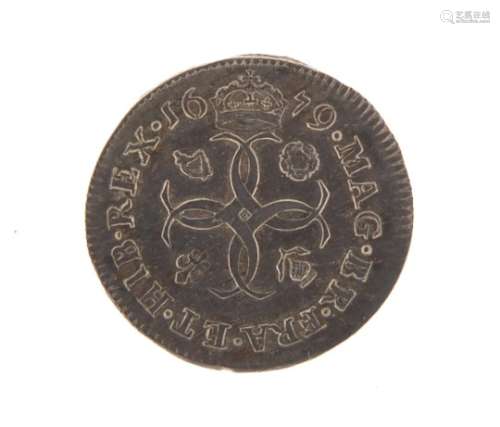 Charles II 1679 Maundy four pence : For Further Condition Reports Please Visit Our Website,