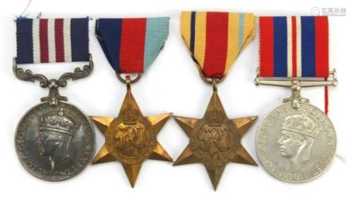 British Military World War II medal group relating to prisoner of war acting Sergeant Charles