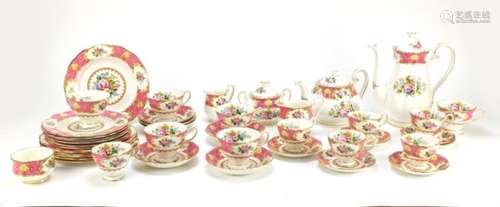 Royal Albert Lady Carlyle tea and coffee service including teapot and coffeepot : For Further