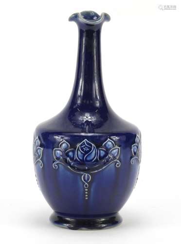 Royal Doulton stoneware decanter impressed 'Distillers of the Choicest Liqueurs since 1820' to the