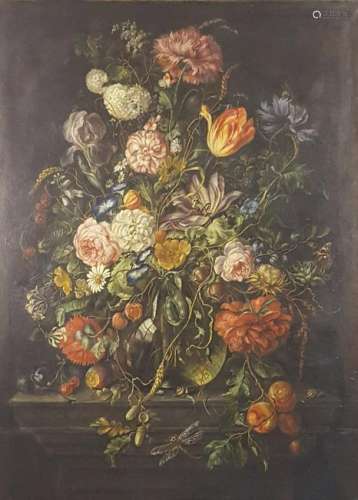 After Cornelis Jansz DE HEEM (1631 - 1695). Flower