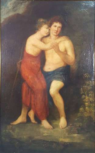 After François BOUCHER (1703 - 1770). Lovers.