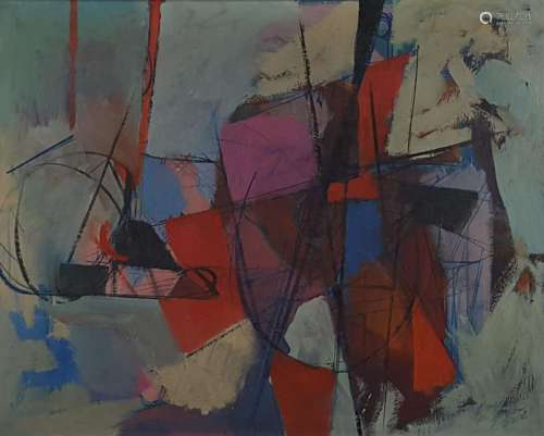Paul CONZELMANN (1898 - 1977). Abstract composition,