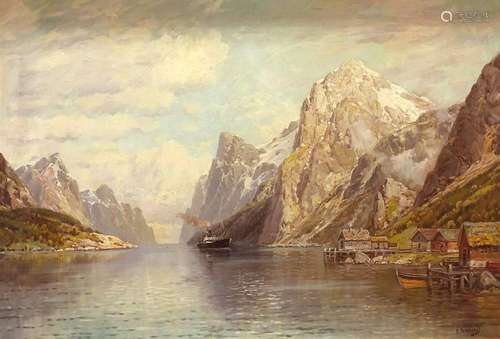 Carl BERTOLD (1870 -?) '' Raftsund ''.