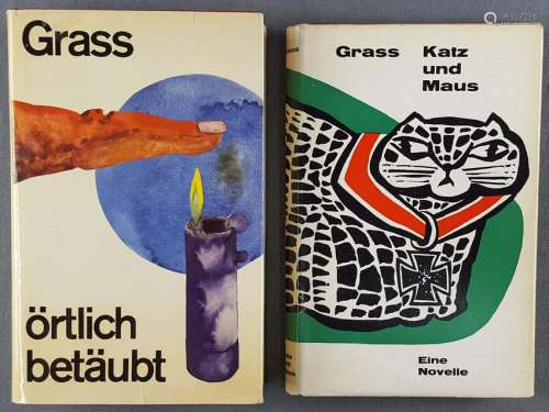 Günter GRASS (1927 - 2015). Two works, both signed.