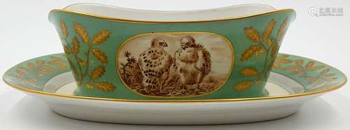 Sevres porcelain. France. Saucer 