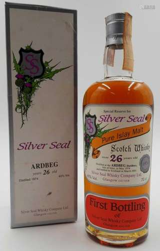 Ardbeg - Silver Seal, Pure Islay Malt, 26 year old