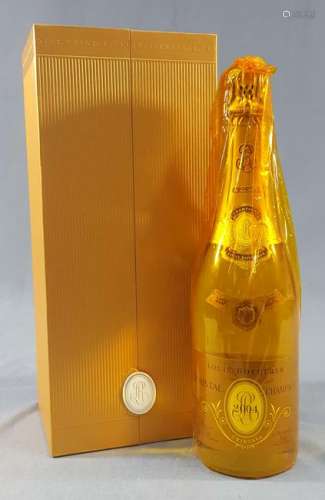 2004 Champagner Roederer Cristal.