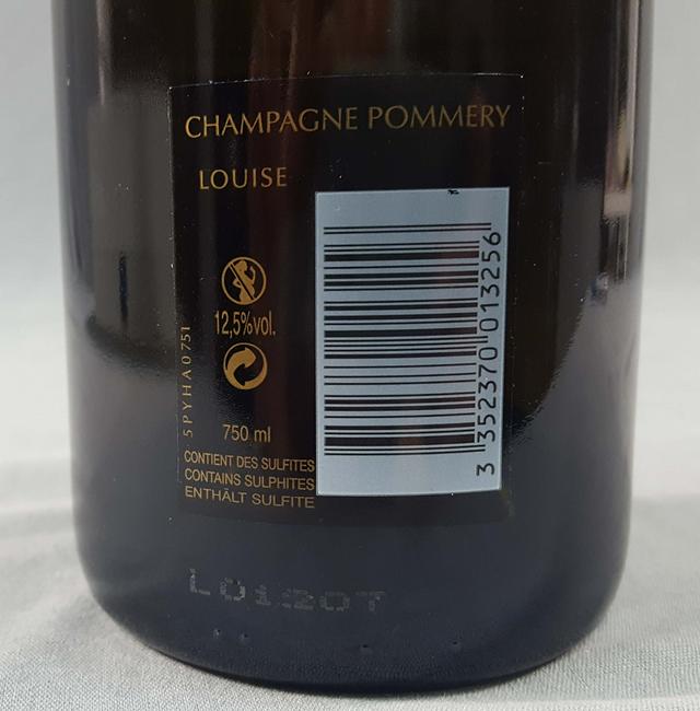 1999 Champagner Cuvee Louise POMMERY.－【Deal Price Picture】