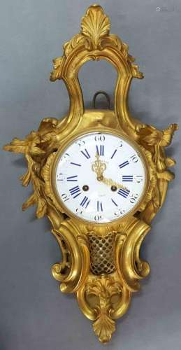 Clock. France, 19th Century. Brass. 