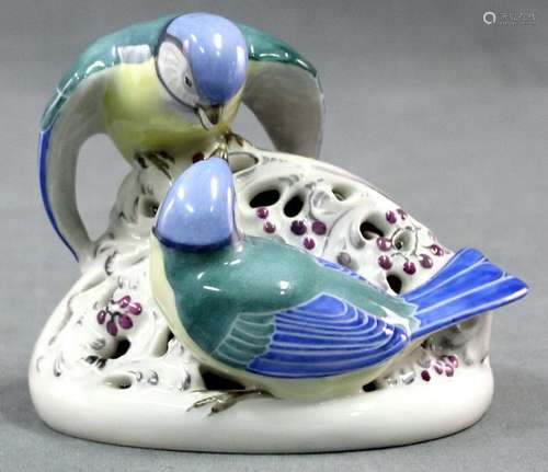 KPM Berlin Porcelain. 2 birds