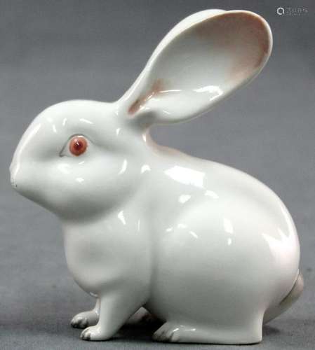 KPM Berlin porcelain figure. Rabbit.