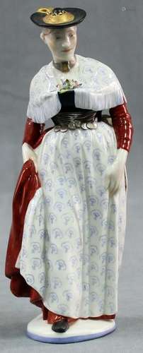 Nymphenburg Porcelain figure 831 Miesbacherin.