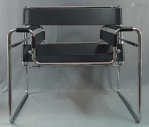 Marcel Lajos BREUER (1902-1981). Armchair 'Wassily'.