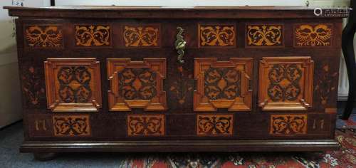 Wedding Chest, probably Oberhessen, dated 1811.