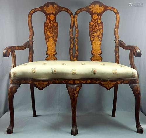 Bench. Probably Holland around 1820.