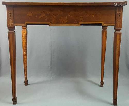 Table, probably 18th century Holland.