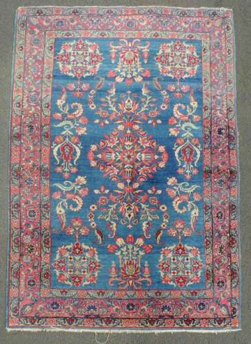 Kerman Persian carpet. Iran. Old, around 1930. Very