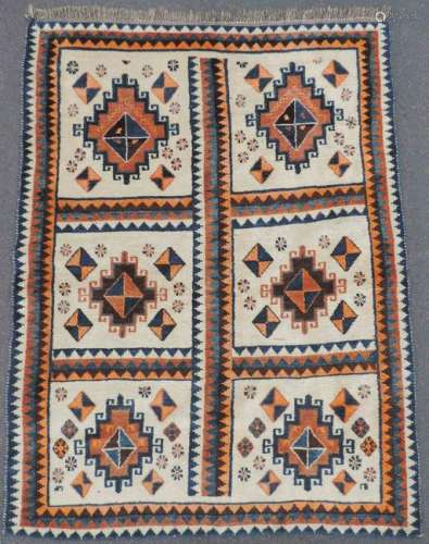 Qashqai Kashkai Gabbeh Persian carpet. Iran. Old,