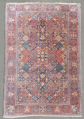 Kashan cork Persian carpet. Iran. Old, 1st half of the