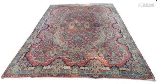 Saruk Persian carpet, American Saruk. Iran, old.