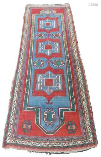 Kazak carpet. Caucasus. Old, around 1930.