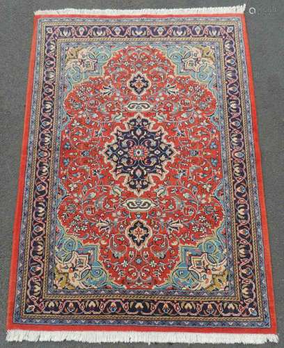 Saruk Persian carpet. Iran. Fine knotting.