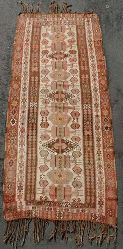 Kars kilim. Eastern Anatolia. Turkey. Old, around 1930.