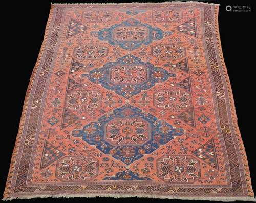 Sumak carpet. Caucasus. Antique, around 1900.