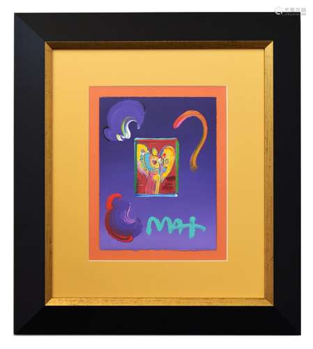 Peter Max- Original Mixed Media 