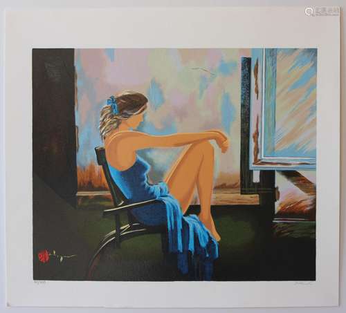 Alexander Borewko- Original Serigraph on Paper 